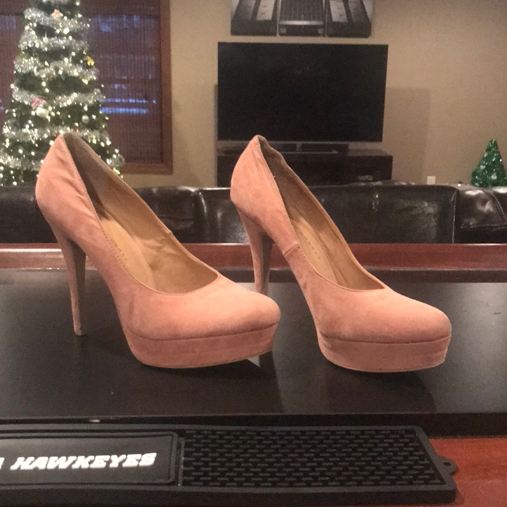 Blush heels